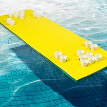 Load image into Gallery viewer, 5.5&#39; x 23.5&quot; 3-Layer Multi-Purpose Floating Beer Pong Table-Yellow
