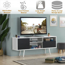Load image into Gallery viewer, Modern TV Stand with 3 Shelves Storage Drawer
