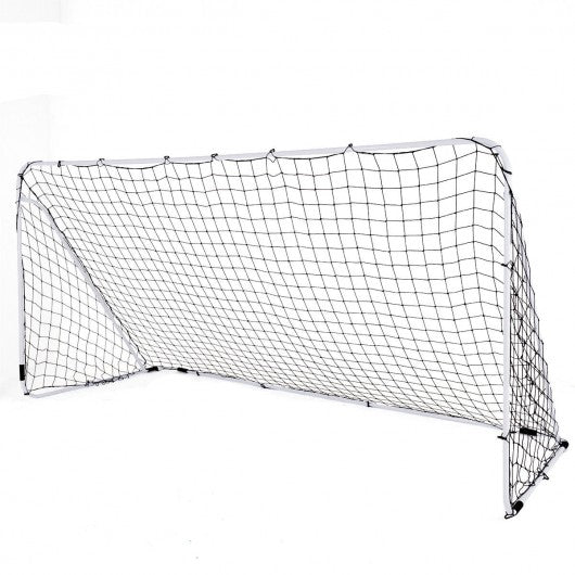Outdoor Sports Weatherproof Steel Football Goal Net-12' x 6'
