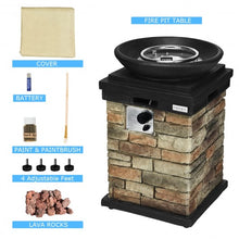 Load image into Gallery viewer, 40 000 BTU Patio Propane Burning Fire Bowl Column

