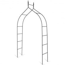 Load image into Gallery viewer, 8&#39;4&quot; x 4&#39;7&quot; Gothic Steel Rose Arch

