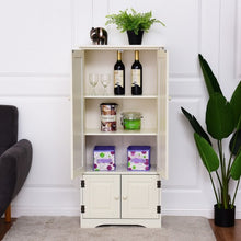 Load image into Gallery viewer, Accent Storage Cabinet Adjustable Shelves-White
