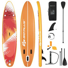Load image into Gallery viewer, 10.5&#39; Inflatable Stand Up board with Aluminum Paddle Pump-M

