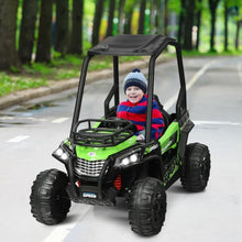 Load image into Gallery viewer, 12V Kids RC Electric Ride On Off-Road UTV Truck with MP3 and Light-Green
