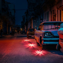 Load image into Gallery viewer, 6 Pack LED Road Flares Emergency Roadside Disc Safety Light
