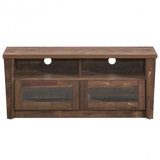 TV Stand Entertainment Center with 2 Shelves
