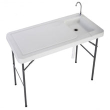 Load image into Gallery viewer, Folding Portable Fish Hunting Cleaning Cutting Table
