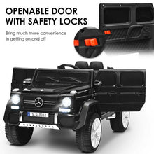 Load image into Gallery viewer, 12V Licensed Mercedes-Benz Kids Ride On Car-Black
