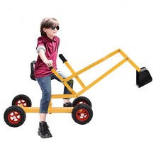 Load image into Gallery viewer, Heavy Duty Kid Ride-on 4-Wheel Excavator Sand Digger
