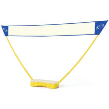 Load image into Gallery viewer, Portable Badminton Set Folding Tennis Badminton Volleyball Net
