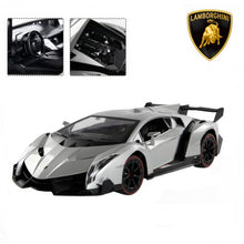 Load image into Gallery viewer, 1:14 4CH Lamborghini Veneno RC Car Radio Remote Control w/ Open Doors-Red
