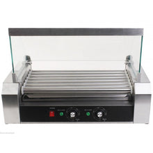 Load image into Gallery viewer, 18 Hot Dog 7 Roller Grill Cooker Commercial Machine
