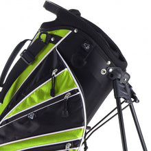 Load image into Gallery viewer, Golf Stand Cart Bag with 6-Way Divider Carry Pockets-Green

