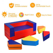 Load image into Gallery viewer, 4-in-1 Crawl Climb Foam Shapes Toddler Kids Playset
