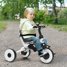 Load image into Gallery viewer, 4-in-1 Kids Baby Stroller Tricycle Detachable Learning Toy Bike-Gray
