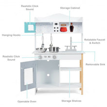 Load image into Gallery viewer, Kids Kitchen Cookware Pretend Cooking Food Play Set
