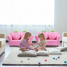 Load image into Gallery viewer, BL/PI Kids Strawberry Armrest Chair Sofa-Pink
