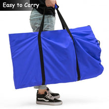 Load image into Gallery viewer, Portable Folding 6 Seats Chair Sideline Sports Bench-Blue
