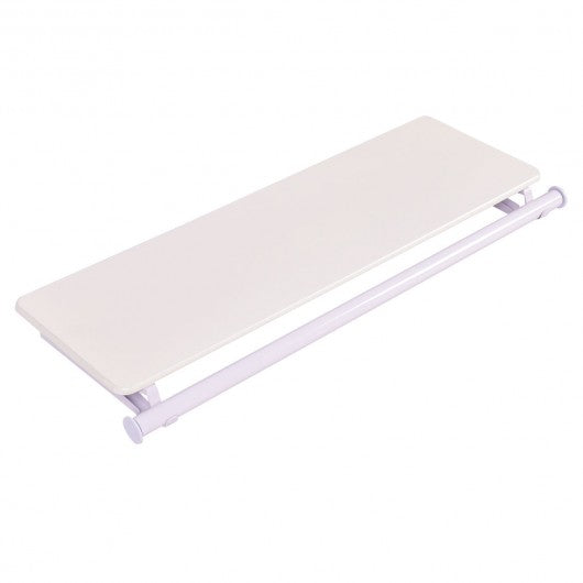 Wall Mounted Folding Home Hanger and Storage Shelf