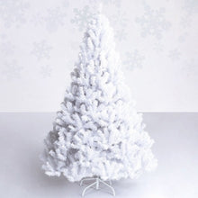 Load image into Gallery viewer, 5 ft  White Artificial PVC Christmas Tree
