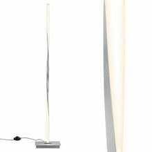 Load image into Gallery viewer, 48&quot; Helix LED Floor Lamp Modern Standing Pole Light-Silver
