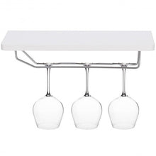 Load image into Gallery viewer, Set of 5 Wall Mount Wine Rack Set w/ Storage Shelves-White
