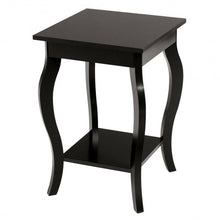 Load image into Gallery viewer, Set of 2 Side Table End Table Night Stand with Shelf-Brown
