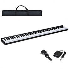 Load image into Gallery viewer, 88-Key Portable Electronic Piano with Handbag-Black
