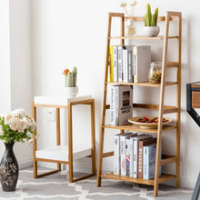 Load image into Gallery viewer, Multifunctional 4 Shelf Bamboo Plant Flower Storage Stand Rack
