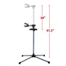 Load image into Gallery viewer, Bike Repair Stand Adjustable 39&quot; To 60&quot; w/ Telescopic Arm Cycle Bicycle Rack Red

