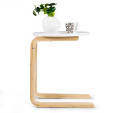 Load image into Gallery viewer, Bentwood Accent Coffee Table Round Tabletop with Storage Bag
