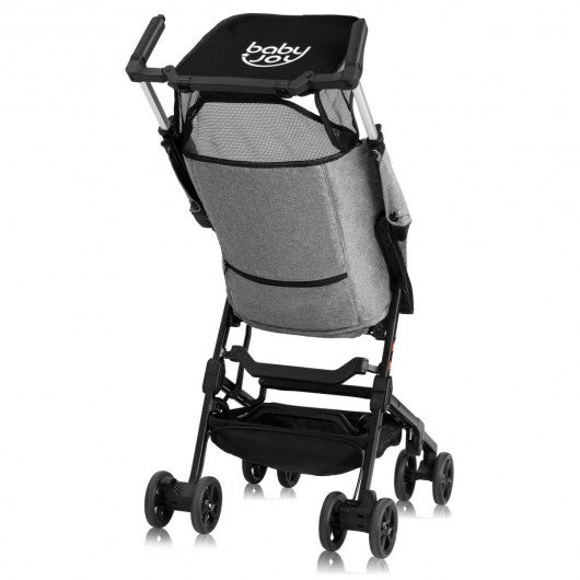 Buggy Portable Pocket Compact Lightweight Stroller Easy Handling -Gray