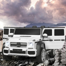 Load image into Gallery viewer, 12V Licensed Mercedes-Benz G650 Kids Ride On Car-White
