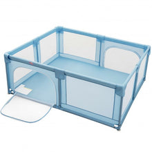 Load image into Gallery viewer, Baby Playpen Extra Large Kids Activity Center Safety Play-Blue
