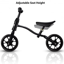 Load image into Gallery viewer, Adjustable No-Pedal Children Kids Balance Bike-Black
