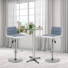 Load image into Gallery viewer, Stainless Steel Aluminium Round Folding Desktop Bar Table
