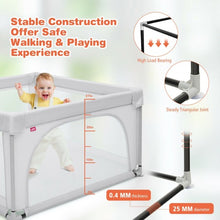 Load image into Gallery viewer, Large Safety Play Center Yard with 50 Balls for Baby Infant-Gray
