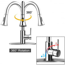Load image into Gallery viewer, Kitchen Faucet Single Handle Brushed Nickel
