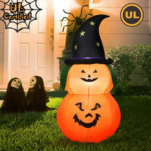 Load image into Gallery viewer, 5FT Halloween Inflatable Pumpkin
