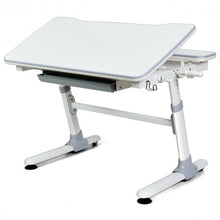 Load image into Gallery viewer, Height Adjustable Kids Desk with Tilting Desktop and Drawer
