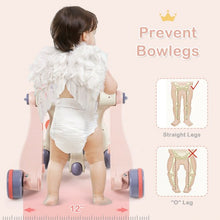 Load image into Gallery viewer, 2-in-1 Baby Walker with Activity Center-Pink

