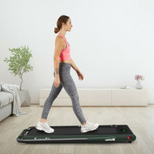 Load image into Gallery viewer, 2-in-1 Folding Treadmill with RC Bluetooth Speaker LED Display-Green
