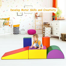 Load image into Gallery viewer, Crawl Climb Foam Shapes Playset Softzone Toy
