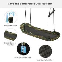 Load image into Gallery viewer, Saucer Tree Swing Surf Kids Outdoor Adjustable Swing Set
