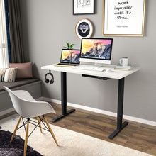 Load image into Gallery viewer, 47&#39;&#39; Universal One-Piece Office Tabletop for Standard and Sit to Stand Desk Frame-30 inch
