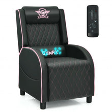 Load image into Gallery viewer, Massage Gaming Recliner Chair w/Headrest &amp; Adjustable Backrest- Home Theater-PI
