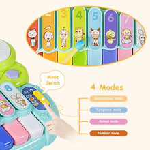 Load image into Gallery viewer, 3-in-1 Electronic Piano Xylophone Game Drum Set Musical Toys
