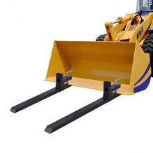 Load image into Gallery viewer, 4000 lbs Capacity Skidsteer Tractor Chain Clamp Forks
