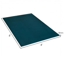 Load image into Gallery viewer, Large Yoga Mat 6&#39; x 4&#39; x 8 mm Thick Workout Mats-Blue

