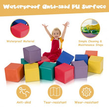 Load image into Gallery viewer, 12-Piece 5.5&quot; Soft Colorful Foam Building Blocks
